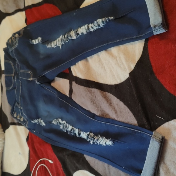 3XL Distressed Ling Collection Overalls - Picture 2 of 5